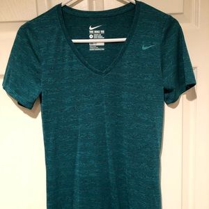 Green dry fit Nike shirt